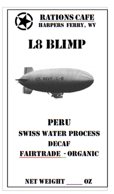 Decaf, Swiss Water Process, Peru, L8, 8 ounce